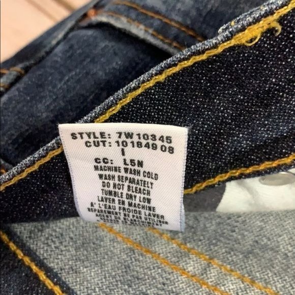 Lucky Brand Womans 4 / 27 SunDown Blue Jeans USA - Picture 3 of 5